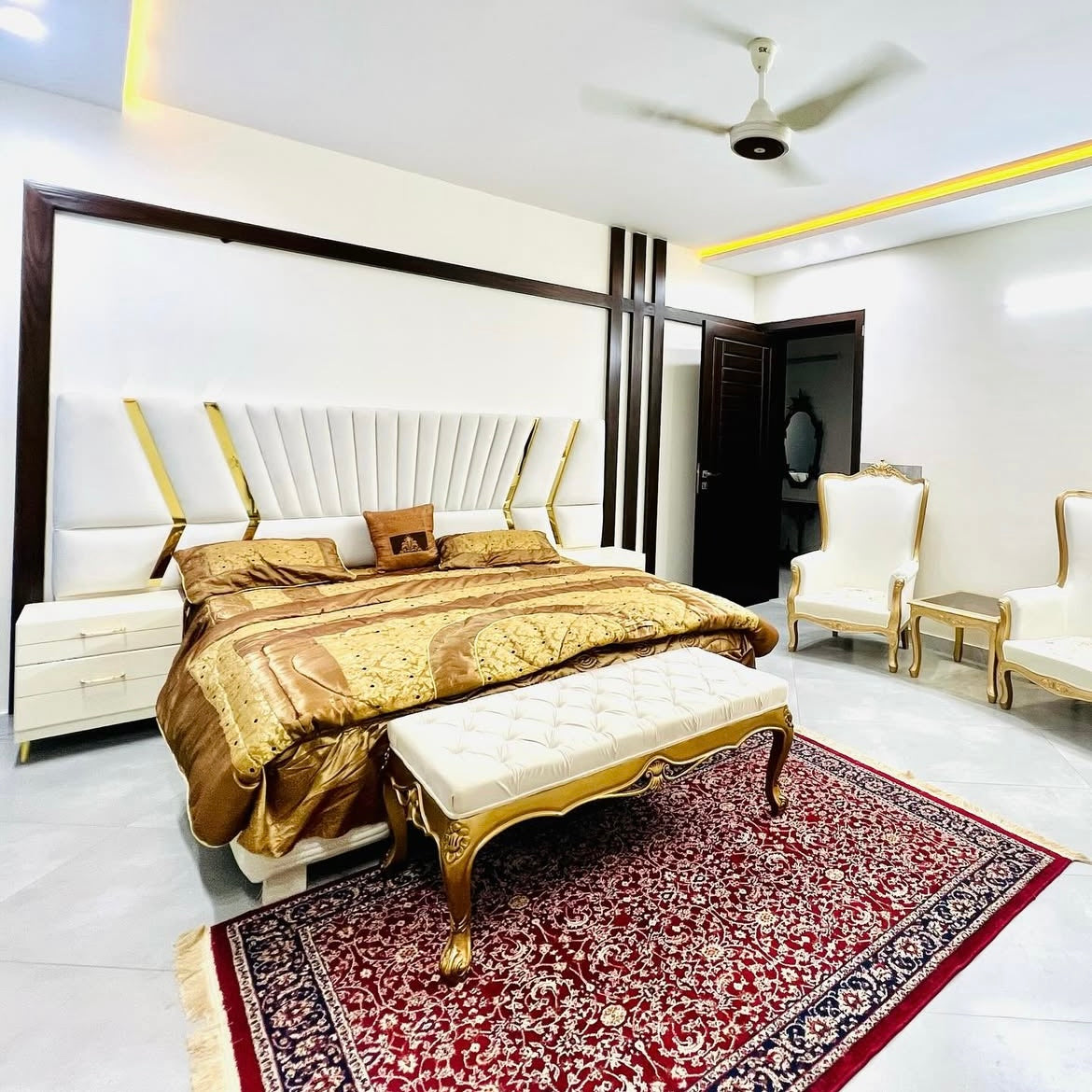 Velvet Vouge Bedroom Set
